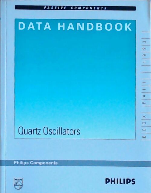 Quartz oscillators : Data handbook 1993 - Collectif - Livre