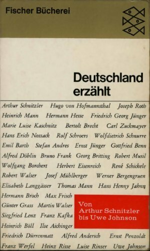 Deutschland erzählt - Arthur Schnitzler - Livre