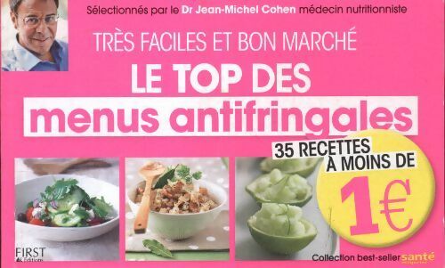 Le top des menus antifringales - Collectif - Livre