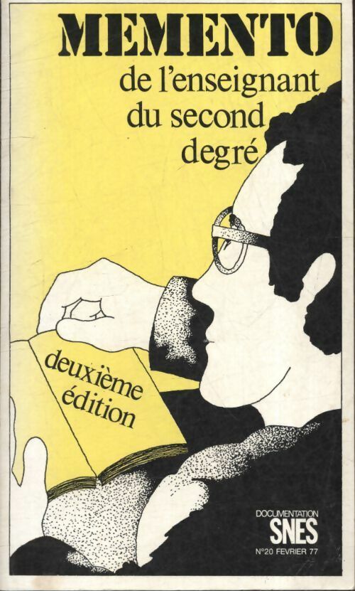 Mémento de l'enseignant du second degré - Collectif - Livre