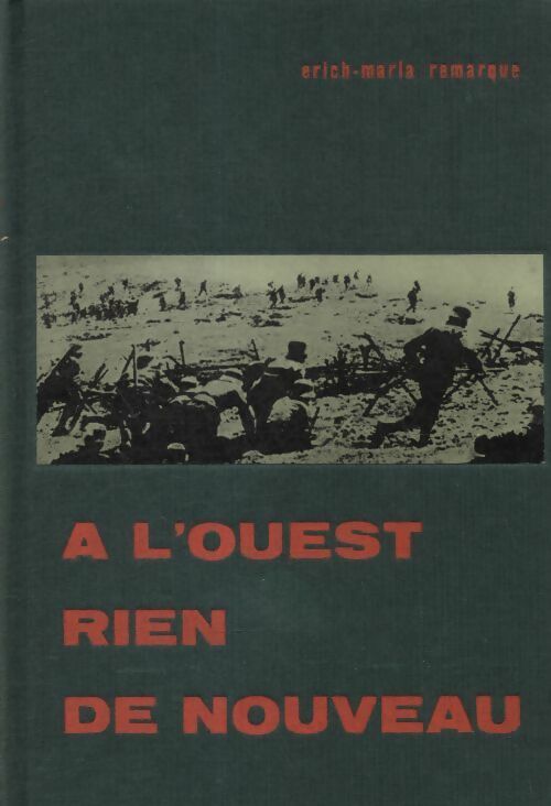 A l'ouest, rien de nouveau - Erich Maria Remarque - Livre