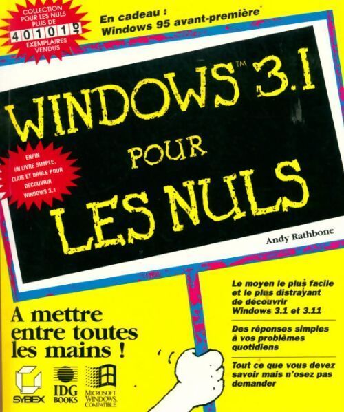 Windows 3.1 pour les nuls - Andy Rathbone - Livre