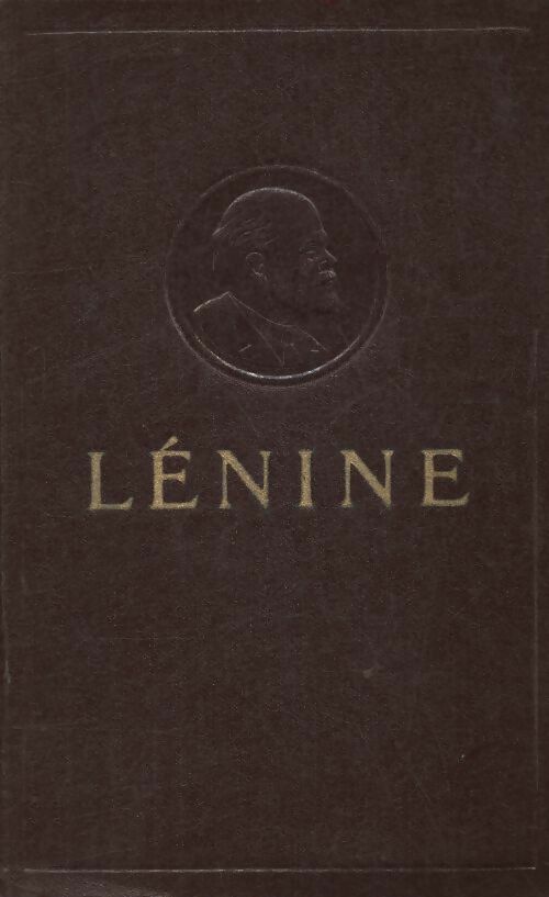 Oeuvres Tome XXV - Vladimir Illitch Lénine - Livre