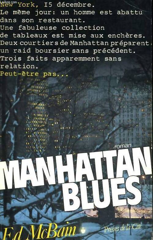 Manhattan blues - Ed McBain - Livre