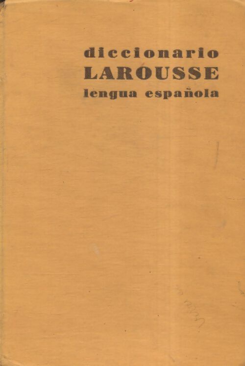 Diccionario de la lengua española - Claude Augé - Livre