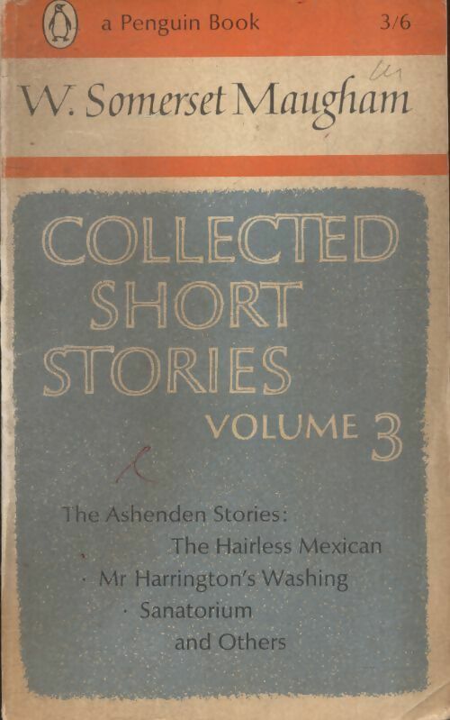 Collected short stories vol. 3 - W. Somerset Maugham - Livre