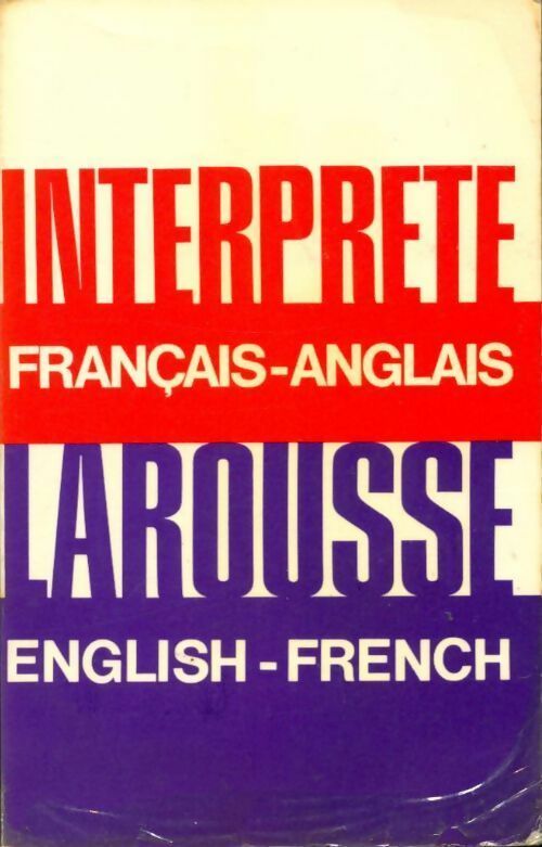 Français-Anglais / English- French - Jean Mergault - Livre