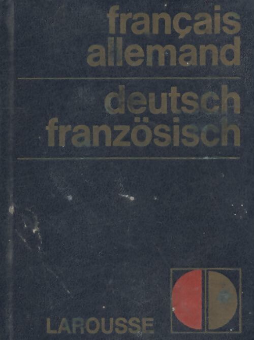 Dictionnaire français-allemand, allemand-français - A. Pinloche - Livre