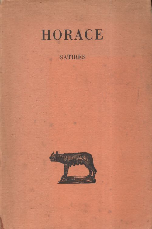 Satires - Horace - Livre