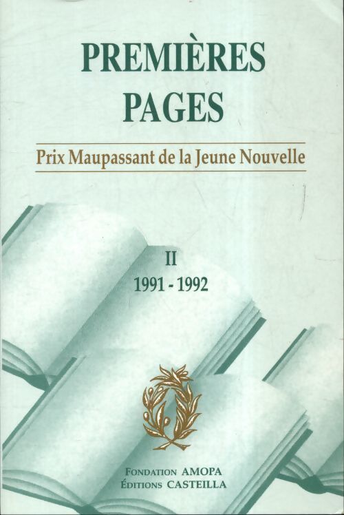 Premières pages Tome II : 1991-1992 - Collectif - Livre