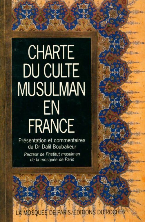 Charte du culte musulman en France - Collectif - Livre