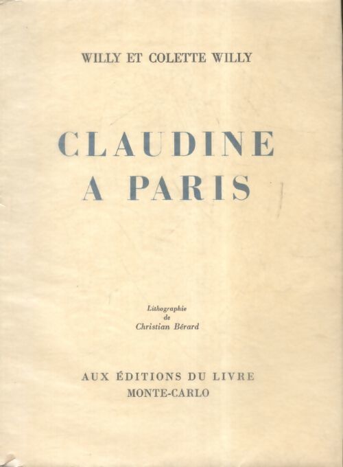 Claudine à Paris - Colette - Livre