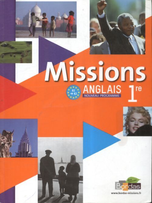 Missions anglais Première - Collectif - Livre