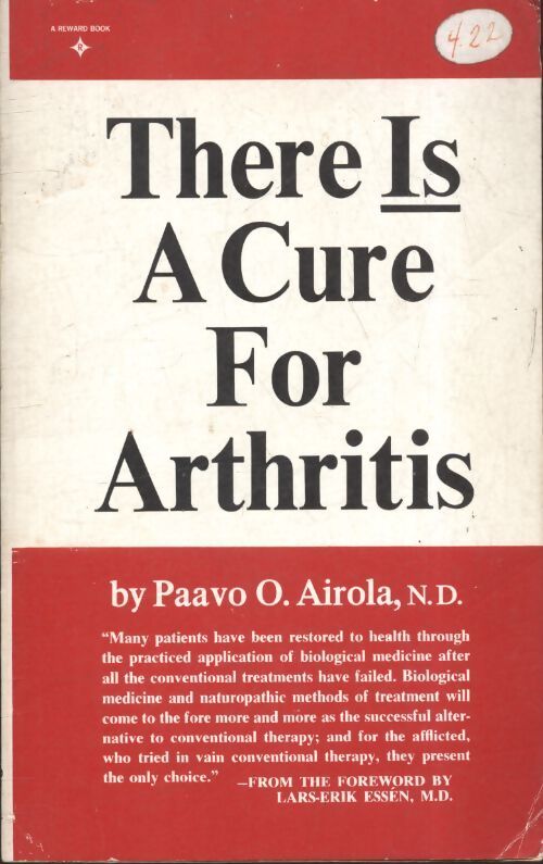 There is a cure for arithritis - Collectif - Livre