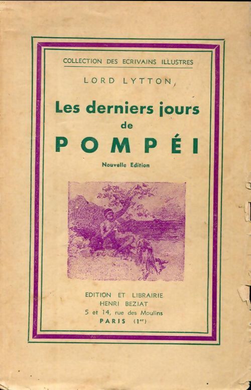 Les derniers jours de Pompéi - Edward George Bulwer-Lytton - Livre