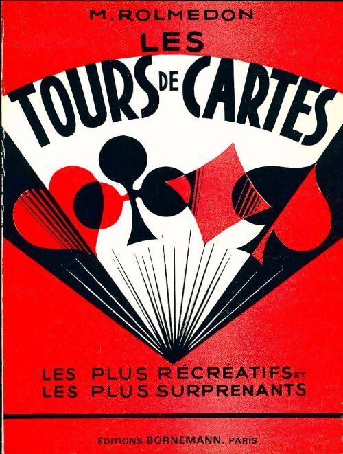 Les tours de cartes - M. Rolmedon - Livre