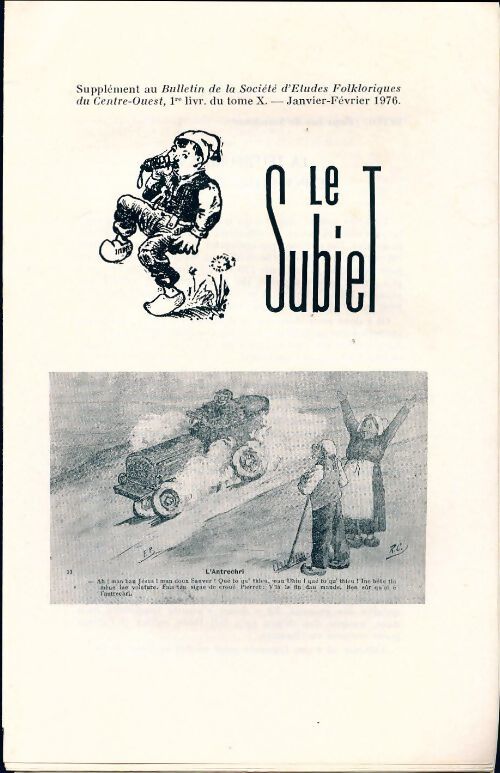 Le Subiet Tome VII : 5e livraison - Collectif - Livre
