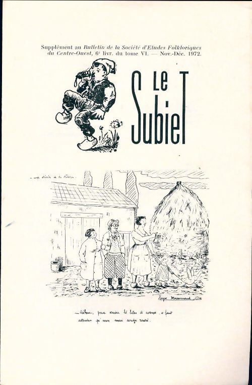 Le Subiet Tome VI : 6e livraison - Collectif - Livre