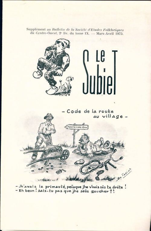 Le Subiet Tome IX : 2e livraison - Collectif - Livre