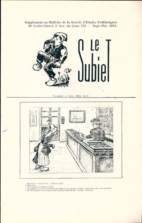 Le Subiet Tome VII : 5e livraison - Collectif - Livre