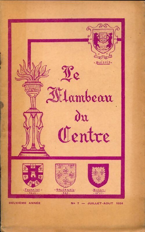 Le flambeau du centre n°7 - Collectif - Livre