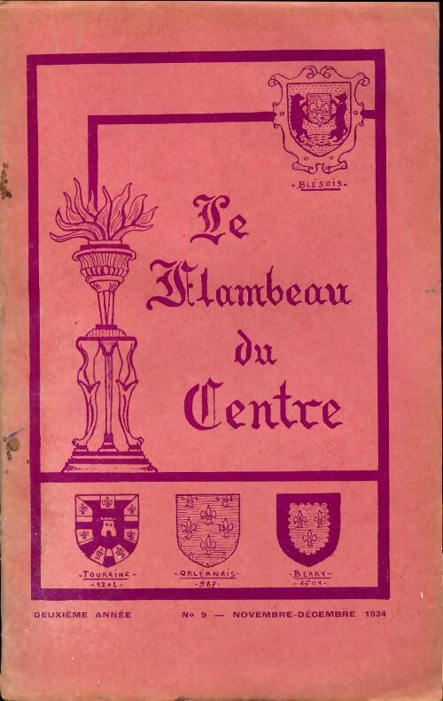 Le flambeau du centre n°9 - Collectif - Livre