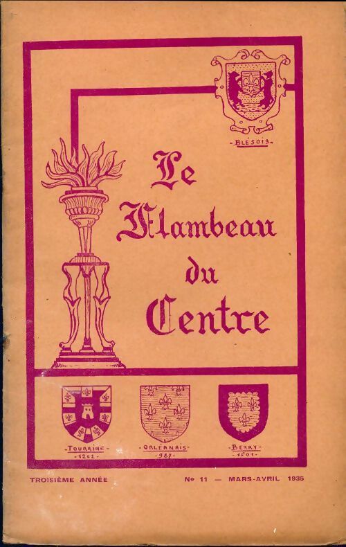 Le flambeau du centre n°11 - Collectif - Livre