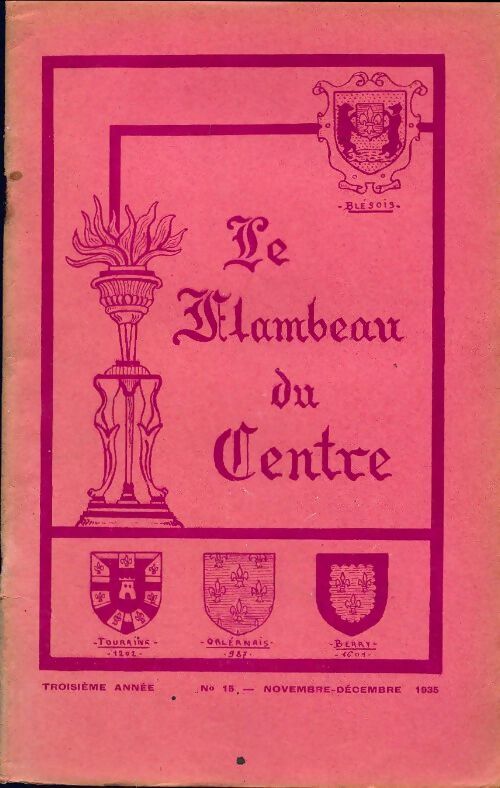 Le flambeau du centre n°15 - Collectif - Livre