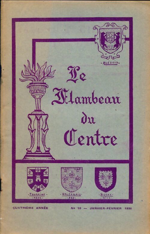 Le flambeau du centre n°16 - Collectif - Livre