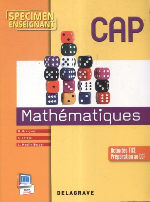 Mathématiques CAP - Collectif - Livre