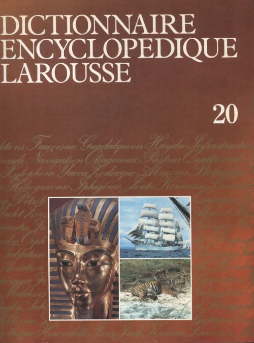 Dictionnaire encyclopédique Tome XX - Collectif - Livre