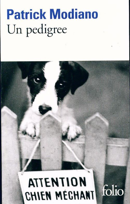 Un pedigree - Patrick Modiano - Livre