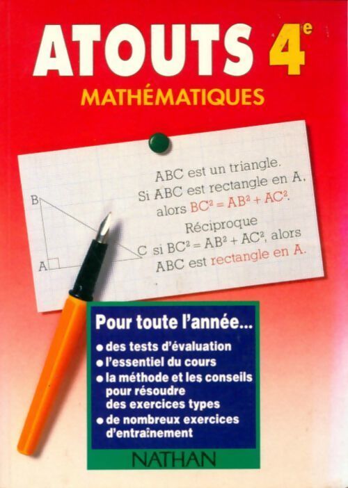 Mathématiques 4e - Marie Lattuati - Livre