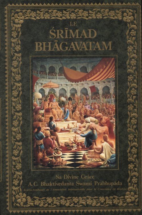Le srima bhagavatam Tome II - Vyasa Krsna-Dvaipayana - Livre