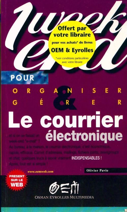 Le courrier électronique - Olivier Pavie - Livre