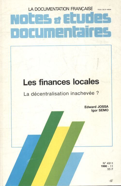 Les finances locales - Collectif - Livre