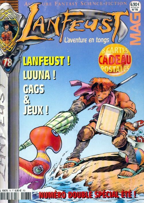 Lanfeust mag n°78 : Lanfeust ! Luuna ! - Collectif - Livre