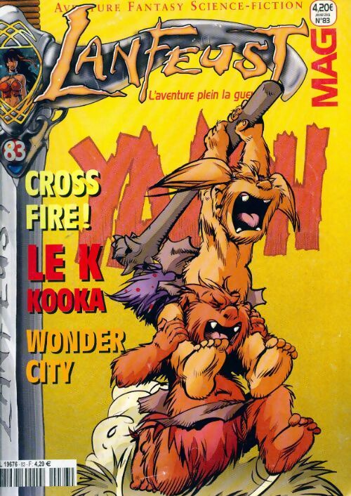 Lanfeust mag n°83 : Cross fire ! Le K kooka - Collectif - Livre
