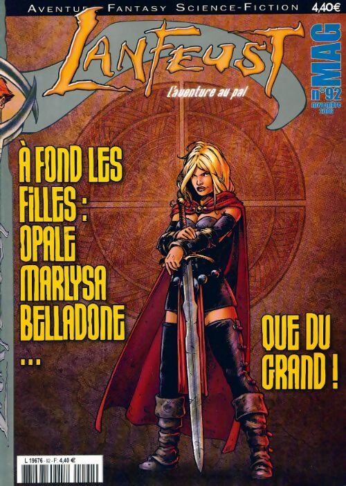 Lanfeust mag n°92 : A fond les filles - Collectif - Livre