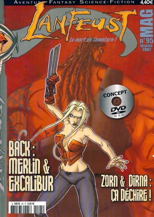 Lanfeust mag n°95 : Back : Merlin & Excalibur - Collectif - Livre