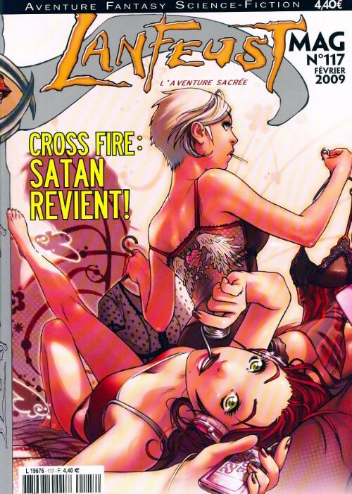 Lanfeust mag n°117 : Cross fire : satan revient ! - Collectif - Livre