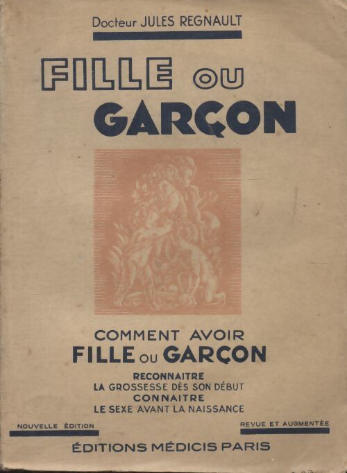 Fille ou garçon - Jules Regnault - Livre