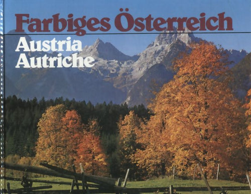Farbiges österreich - Collectif - Livre