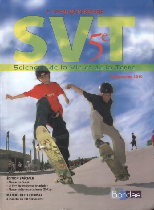 Sciences et vie de la terre 5e - Collectif - Livre