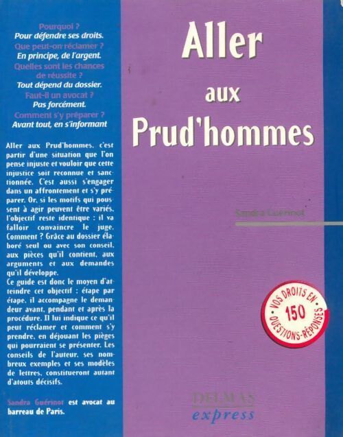 Aller aux prud'hommes - Sandra Guérinot - Livre