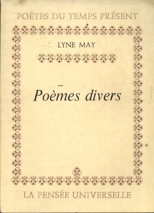 Poèmes divers - Line May - Livre