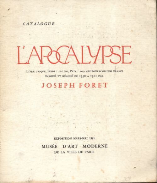 L'apocalypse - Joseph Foret - Livre