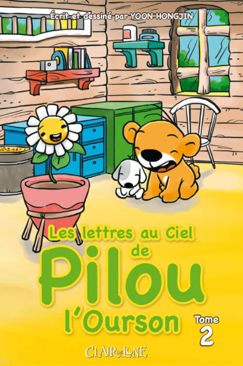 Les lettres au ciel de pilou l'ourson Tome II - Yoon Hongjin - Livre