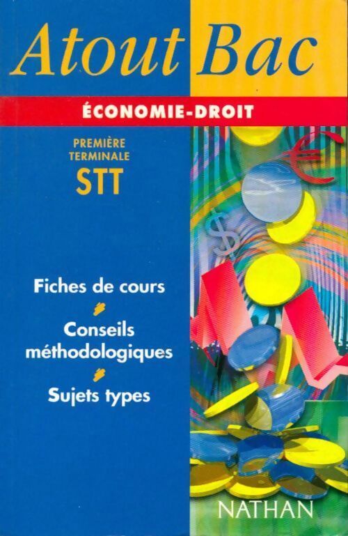 Economie droit 1ère-terminale STT - Collectif - Livre