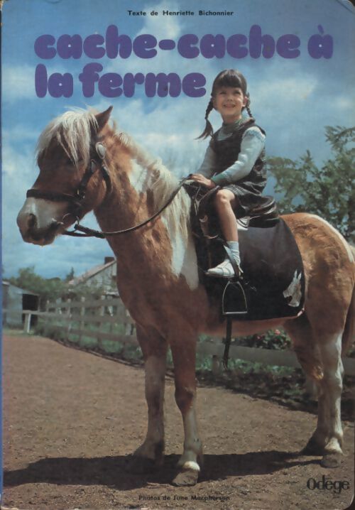 Cache-cache à la ferme - Henriette Bichonnier - Livre